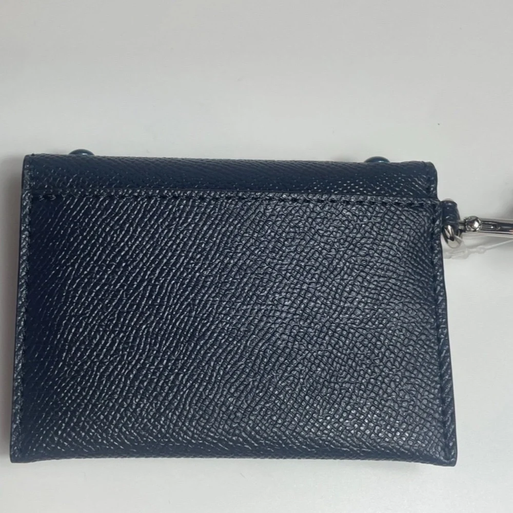 NWOT COACH Rainbow Rivets Card Holder Pouch